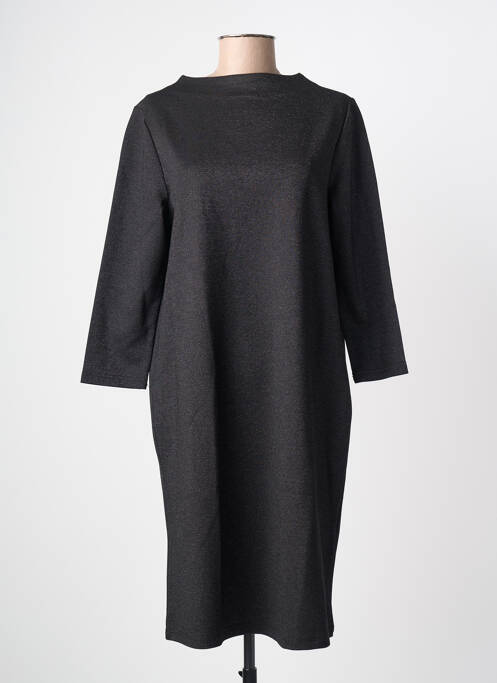 Rochie midi mâneci lungi mâneci lungi negru STREET ONE femme