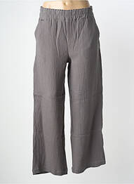 Pantalon larg buzunare mărime normală gri STREET ONE femeie