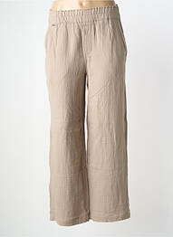 Pantalon larg buzunare mărime normală bej STREET ONE femme