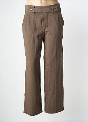 Pantalon drept elasticitate mărime normală maro STREET ONE femeie