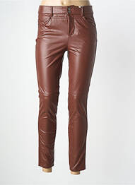 Pantalon slim elasticitate mărime normală maro STREET ONE femeie