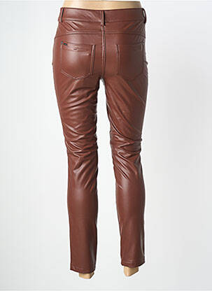 Pantalon slim elasticitate mărime normală maro STREET ONE femeie