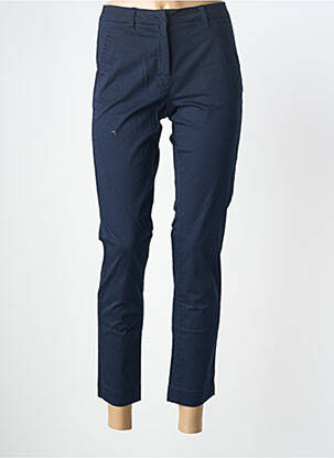 Pantalon 7/8 elasticitate mărime normală albastru BRANDTEX femeie