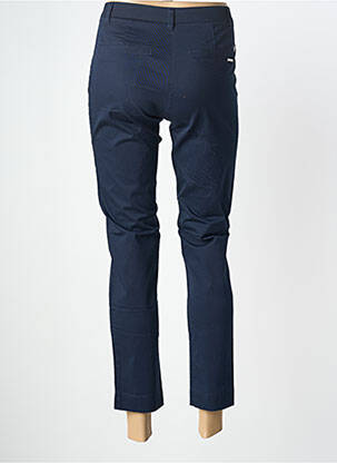 Pantalon 7/8 elasticitate mărime normală albastru BRANDTEX femeie