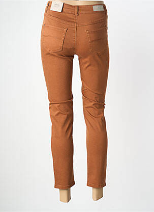 Pantalon 7/8 elasticitate mărime normală maro COPENHAGEN femeie