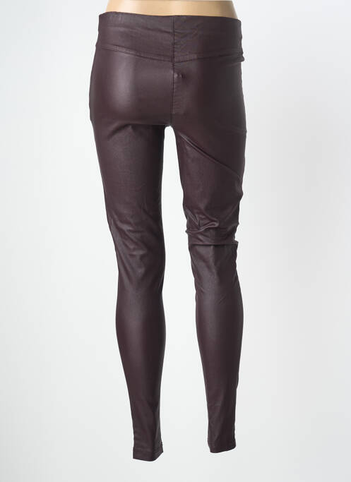 Pantalon slim talie elastică mărime normală violet COPENHAGEN femme
