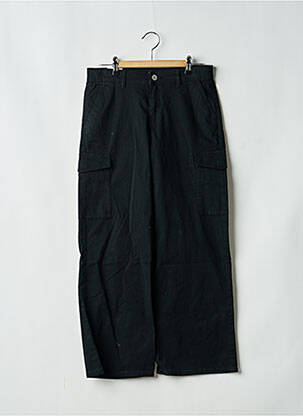 Pantalon drept închidere cu fermoar sub clapetă cu nasturi negru NAME IT fată