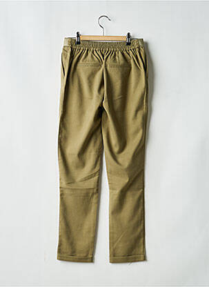 Pantalon drept croială dreaptă talie cu cleme verde ONLY fată