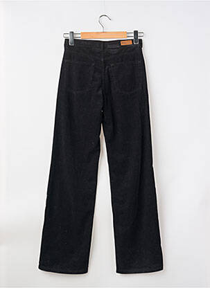Pantalon drept elasticitate talie înaltă negru HOD femeie