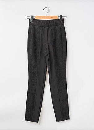 Pantalon slim talie elastică mărime normală negru STREET ONE femeie