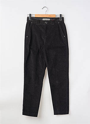 Pantalon chino închidere cu fermoar sub clapetă cu nasturi mărime normală negru STREET ONE femme