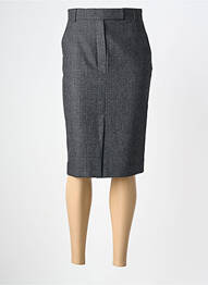 Fustă midi talie cu cleme gri GERARD DAREL femeie