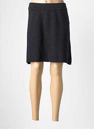 Fustă scurtă croială dreaptă negru ICHI femme