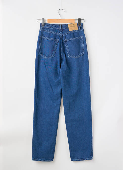 Blugi cu croială slim elasticitate talie înaltă albastru AMERICAN VINTAGE femme