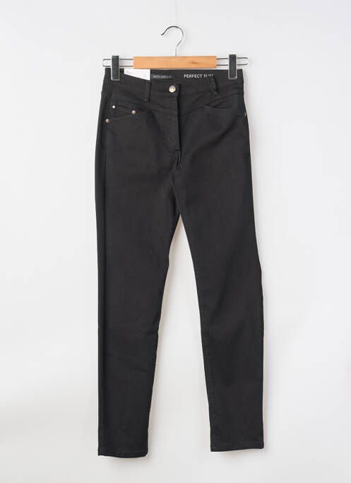 Blugi cu croială slim elasticitate talie înaltă negru BETTY BARCLAY femme