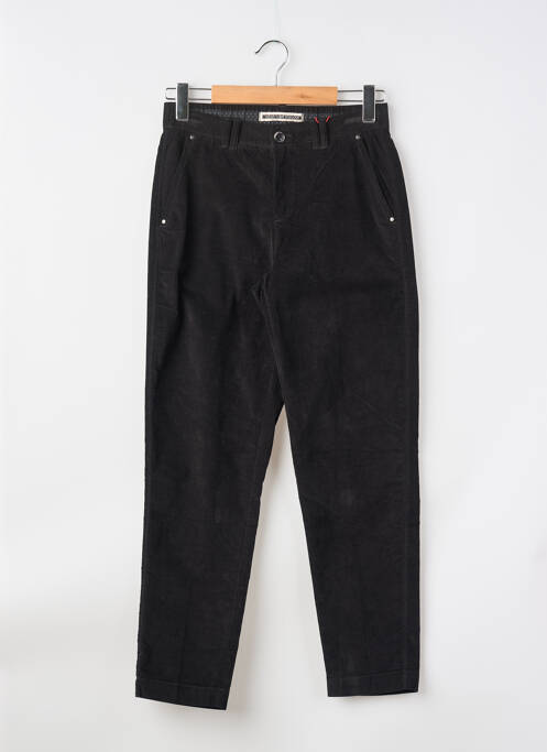 Pantalon chino închidere cu fermoar sub clapetă cu nasturi mărime normală negru STREET ONE femme