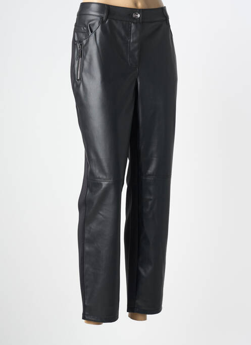 Pantalon 7/8 elasticitate mărime normală negru CECIL femme