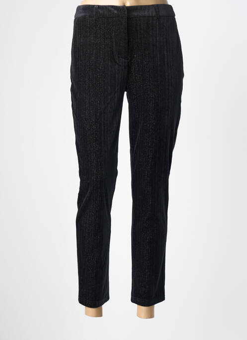 Pantalon chino talie cu cleme mărime normală negru VILA femme