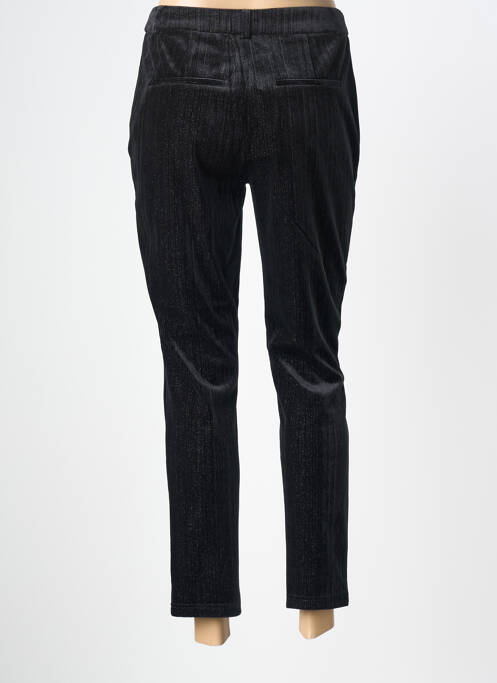 Pantalon chino talie cu cleme mărime normală negru VILA femme