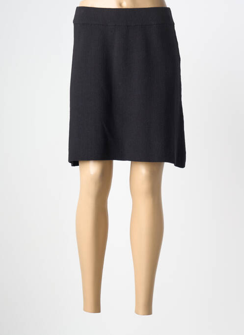 Fustă scurtă croială dreaptă negru ICHI femme
