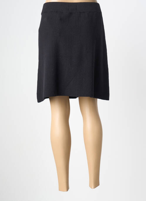 Fustă scurtă croială dreaptă negru ICHI femme