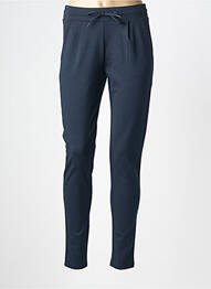 Pantalon slim talie elastică mărime normală albastru ICJHI femme