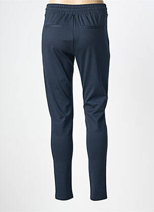 Pantalon slim talie elastică mărime normală albastru ICJHI femeie