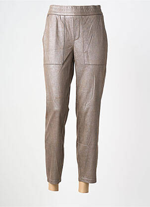 Pantalon 7/8 elasticitate mărime normală maro STREET ONE femme