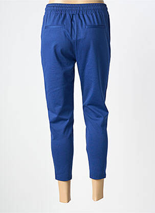 Pantalon 7/8 elasticitate mărime normală albastru ICHI femeie