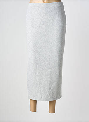 Fustă lungă croială dreaptă gri VILA femme