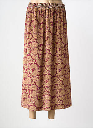 Fustă lungă imprimeu fantezie roșu HOD femme