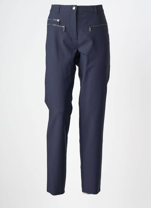 Pantalon slim buzunare talie înaltă albastru BETTY BARCLAY femme