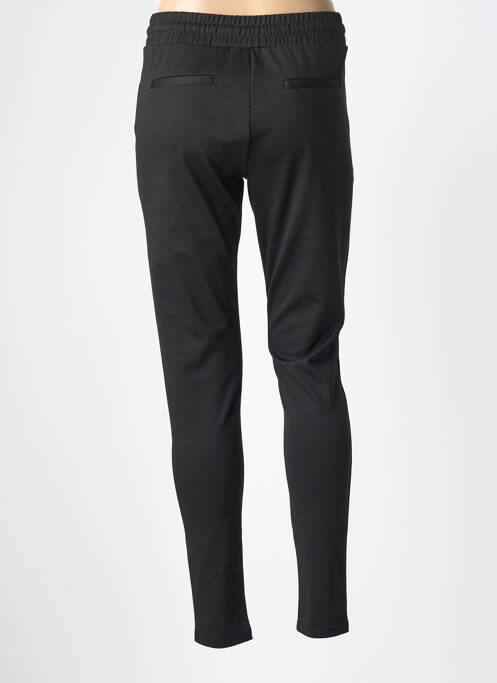 Pantalon slim talie elastică mărime normală negru ICJHI femme