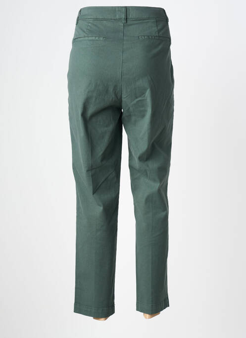 Pantalon chino țesătură poplin mărime normală verde LABDIP femme