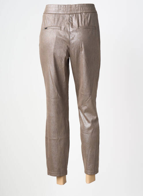 Pantalon 7/8 elasticitate mărime normală maro STREET ONE femme