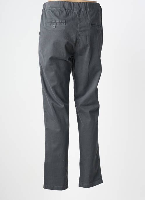 Pantalon 7/8 talie elastică mărime normală gri PAKO LITTO femme