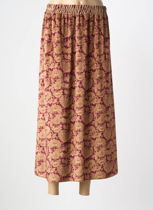 Fustă lungă imprimeu fantezie roșu HOD femme