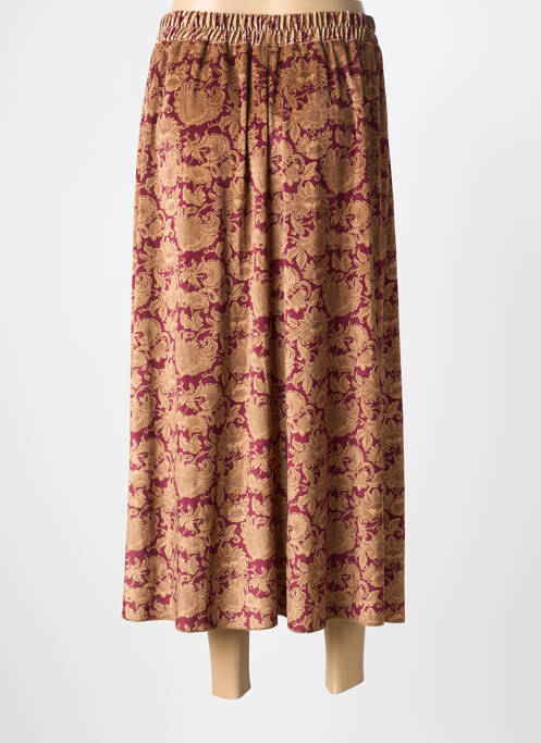 Fustă lungă imprimeu fantezie roșu HOD femme