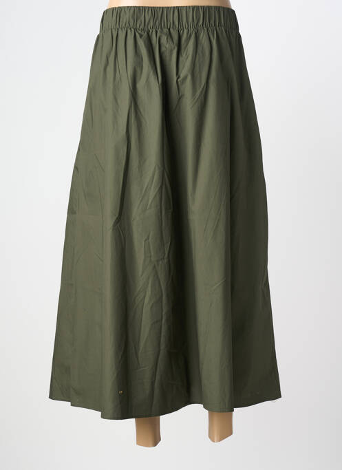 Fustă lungă croială evazată verde VILA femme