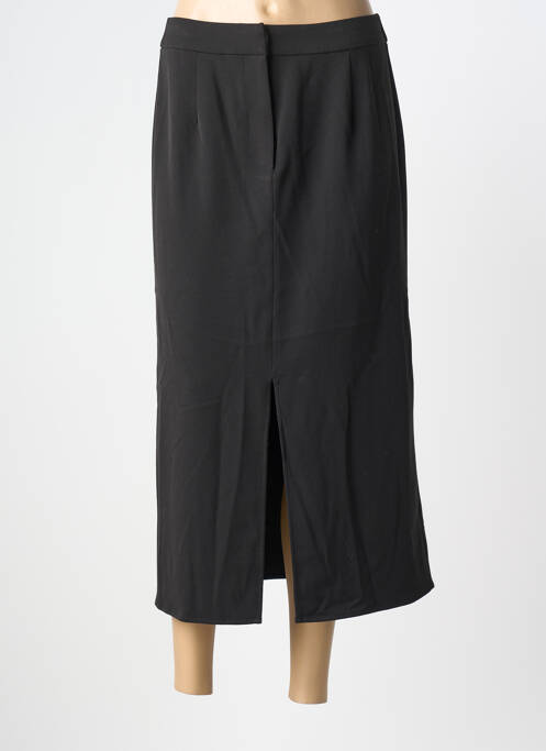 Fustă lungă țesătură crep negru VILA femme