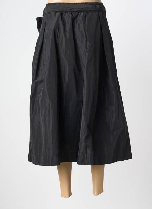Fustă lungă croială evazată negru O'MER femme