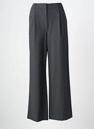 Pantalon drept talie cu cleme mărime normală gri JC.SOPHIE femme