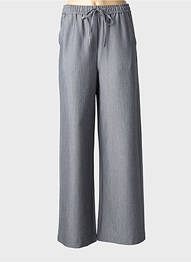 Pantalon drept elasticitate mărime normală gri B.YOUNG femeie