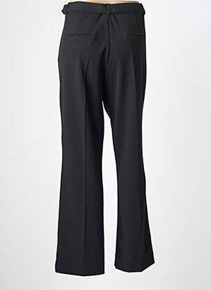 Pantalon drept țesătură crep mărime normală negru SIGNE NATURE femeie