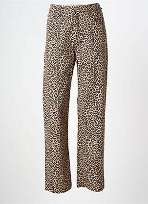 Blugi cu croială dreaptă mărime normală mărime normală bej HOD femme