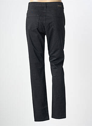 Pantalon slim țesătură poplin mărime normală negru PAKO LITTO femeie