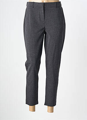 Pantalon chino talie cu cleme mărime normală gri B.YOUNG femme