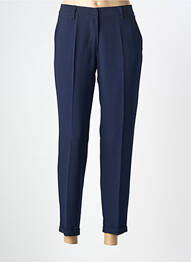 Pantalon 7/8 elasticitate mărime normală albastru PAKO LITTO femme