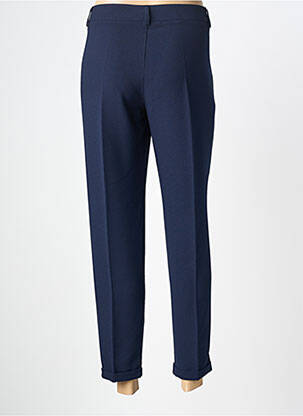 Pantalon 7/8 elasticitate mărime normală albastru PAKO LITTO femeie