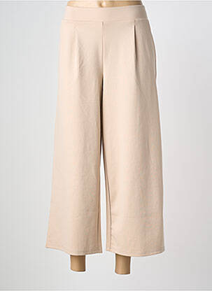 Pantalon 7/8 elasticitate mărime normală bej ICHI femeie